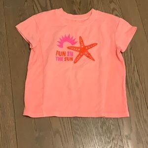 Pink Graphic Tee - Fun in the Sun
